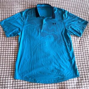 Under Armour Men's Teal Polo Shirt